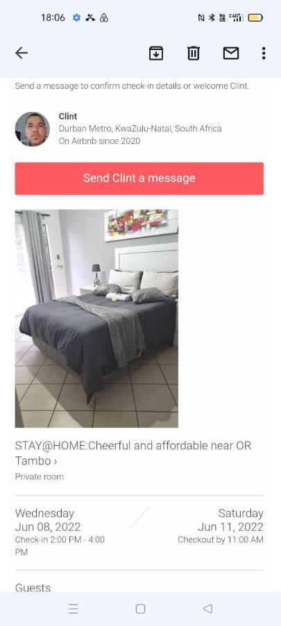 Stay At Home Airport Lodge Kempton Park Extérieur photo
